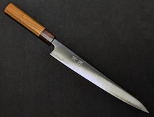Load image into Gallery viewer, Japanese Sakai Yasuki Aogami Super Carbon Steel Clad Sujihiki Muscle Pull Knife