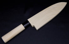 Load image into Gallery viewer, Japanese Sakai Keisuke Yasuki White Carbon Steel Deba knife Kitchen Cutlery