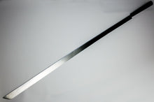 Load image into Gallery viewer, Damascus Suminagashi Maguro Tuna Knife Yasuki Hagane Carbon Steel Japan