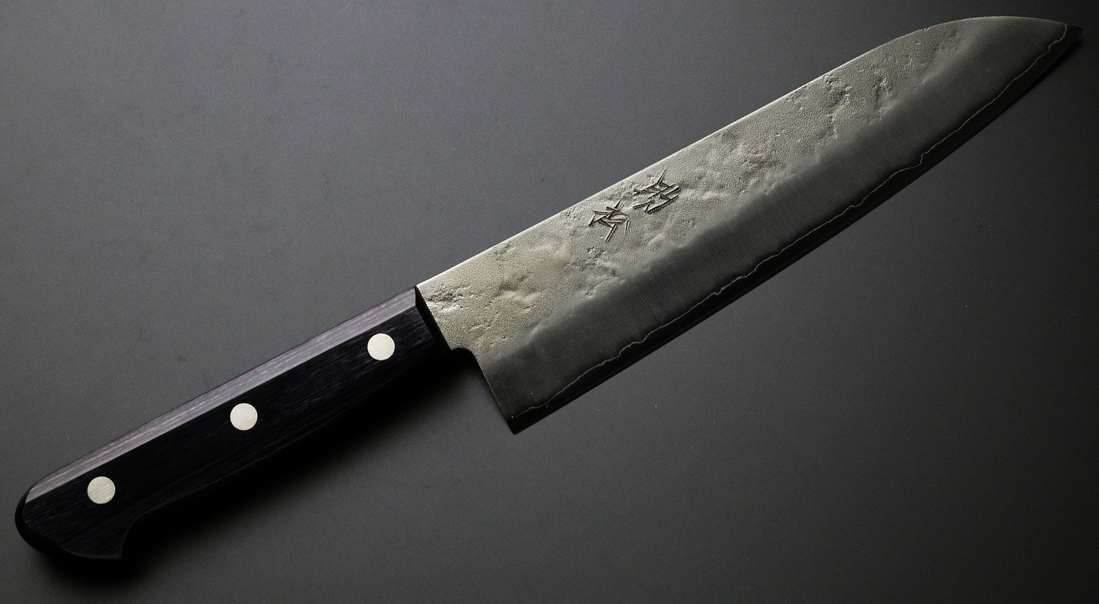 Yasuki Hagane Gingami #3 steel SUS405 stainless Clad Santoku Multi