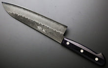 Load image into Gallery viewer, Yasuki Hagane Gingami #3 steel SUS405 stainless Clad Santoku Multi Purpose Knife