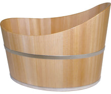 Load image into Gallery viewer, New Wooden Tub Ice Bucket & Wine Champagne Cooler Made in Japan