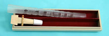 Load image into Gallery viewer, Crystal-Clear See-through Hichiriki Gagaku Japanese Tatebue Fue Flute