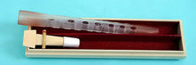 Load image into Gallery viewer, Crystal-Clear See-through Hichiriki Gagaku Japanese Tatebue Fue Flute