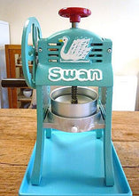 Load image into Gallery viewer, New Swan Cast-iron Shaved Ice Cup and Cubes Hawaiian Shaver Kakigori Japan