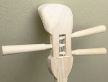 Load image into Gallery viewer, Shin- Shamisen Unpainted Wooden finish Natural wood Japan