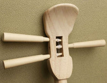 Load image into Gallery viewer, Shin- Shamisen Unpainted Wooden finish Natural wood Japan