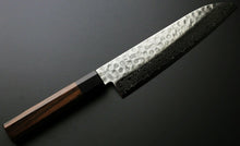 Load image into Gallery viewer, Japanese Hammered 45 Layers Damascus VG-10 stainless steel Rose wood Knife