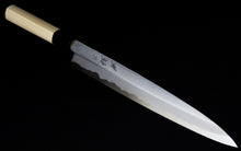 Load image into Gallery viewer, Sakai Ajin Yanagi Sushi Sashimi Knife Yasuki Hagane Carbon Steel Made in Japan
