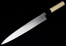 Load image into Gallery viewer, Sakai Ajin Yanagi Sushi Sashimi Knife Yasuki Hagane Carbon Steel Made in Japan