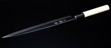 Load image into Gallery viewer, Sakai Ajin Yanagi Sushi Sashimi Knife Yasuki Hagane Carbon Steel Made in Japan
