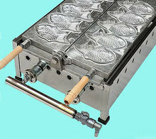 Load image into Gallery viewer, Genuine Professional Use Taiyaki Maker Baker Propane actually shop Made In Japan