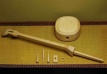 Load image into Gallery viewer, Assembling kit of SANSHIN Japanese traditional natural wood Okinawa Ryukyu