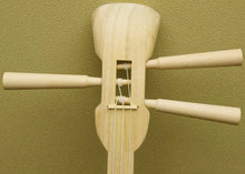 Load image into Gallery viewer, Assembling kit of SANSHIN Japanese traditional natural wood Okinawa Ryukyu String instruments