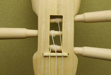 Load image into Gallery viewer, Assembling kit of SANSHIN Japanese traditional natural wood Okinawa Ryukyu