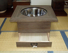 Load image into Gallery viewer, New Japan Hibachi Brazier Okiro Kiri Paulownia Irori Fireplace Charcoal Heater