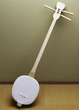 Load image into Gallery viewer, Shin- Shamisen Unpainted Wooden finish Natural wood Japan
