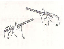 Load image into Gallery viewer, Ryuteki Dragon flute Gagaku Japanese transverse flute
