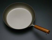 Load image into Gallery viewer, Pure Titanium Frying pan with wooden handle Amazing Lightweight! Made in Japan
