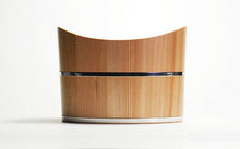 Load image into Gallery viewer, New Wooden Tub Ice Bucket &amp; Wine Champagne Cooler Made in Japan
