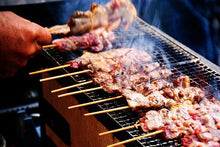 Load image into Gallery viewer, Japanese Yakitori BBQ Porous Ceramic Barbecue Grill Hibachi Konro 31 x 23cm AUC
